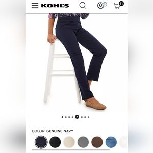 Croft & Barrow Womens Pants